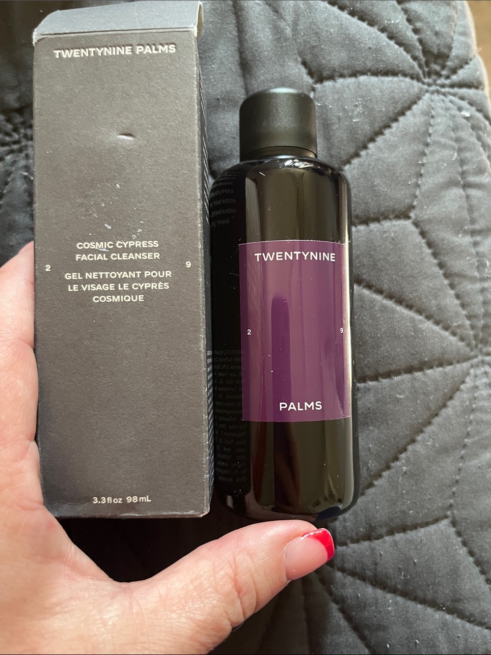 Twentynine Palms Cosmic Cypress Facial Cleanser - Purple & Black